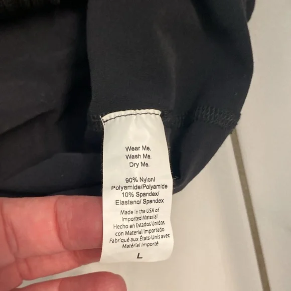 Kate Spade x Beyond Yoga black back blk/ wht bow zip up jacket Large - Picture 6 of 7